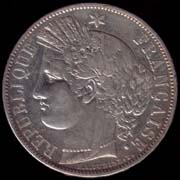 5 francs 1849
